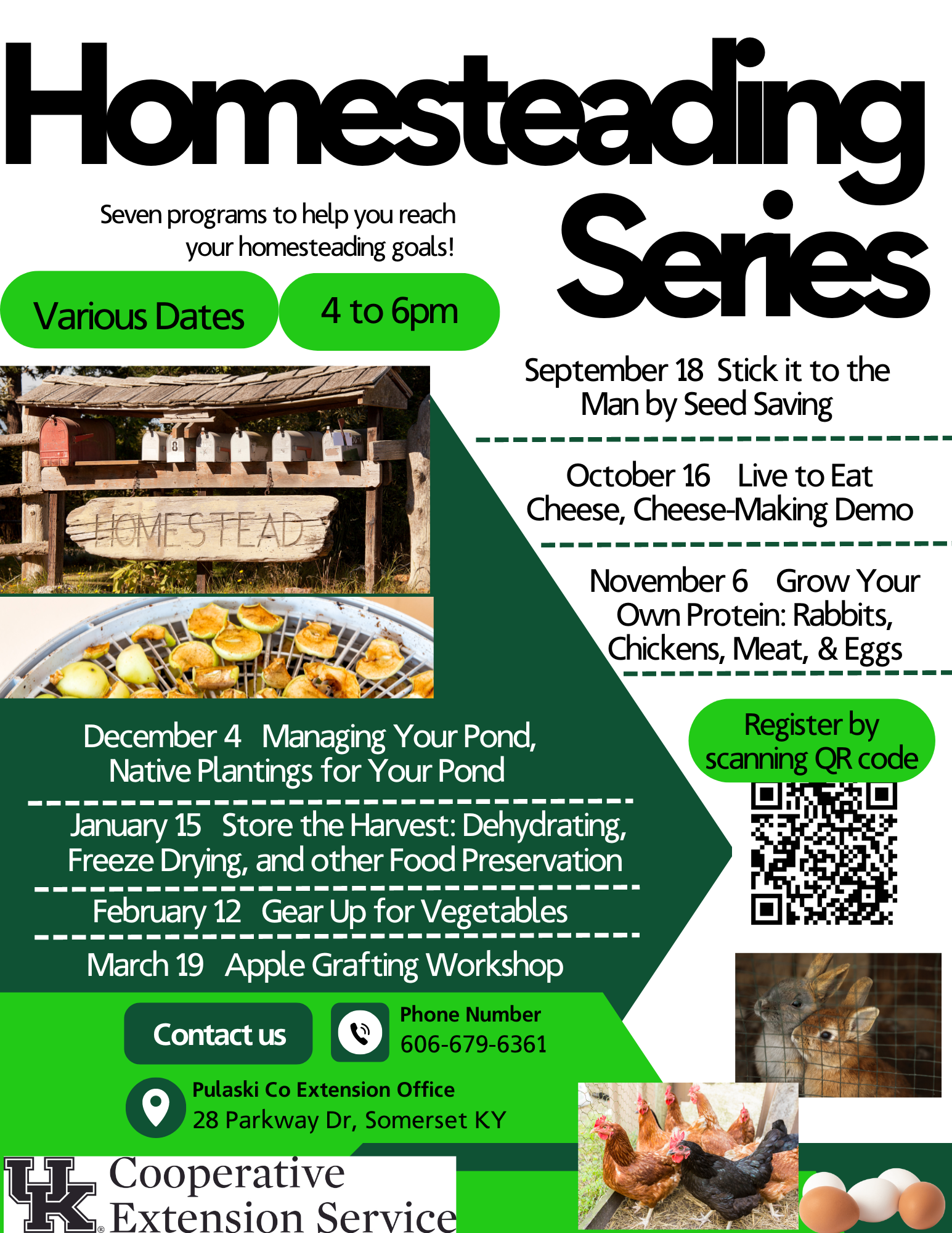 Homesteading flyer