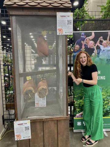 Winning Ham at Kentucky State Fair